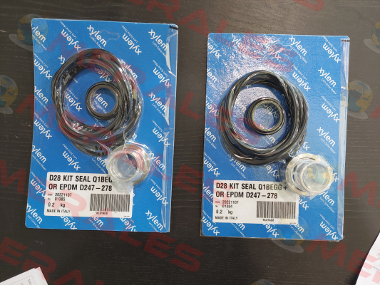 KL01AG8 / Type: TEN D28 Q1BE+OR EPDM D247 Lowara