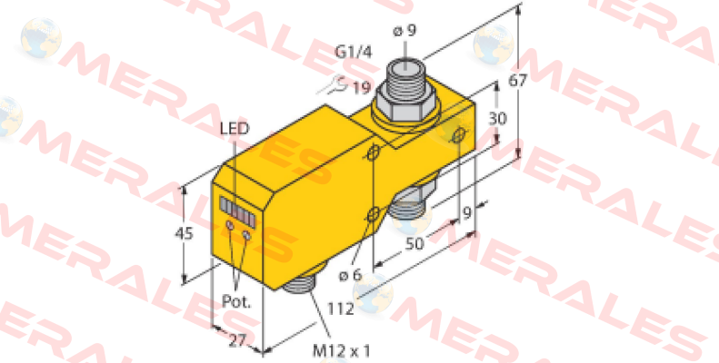 FCI-D10A4P-LIX-H1141 Turck