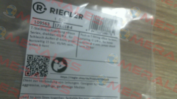 109563 / 173.018-4 Riegler