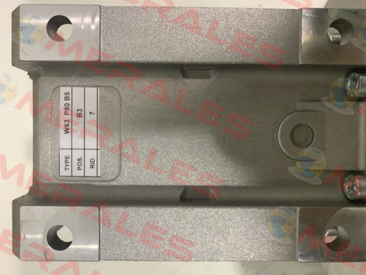2G20010341 / W 63 U 7 P80 B5 B3 Bonfiglioli