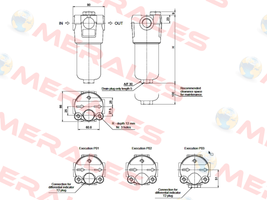 FMM-050-4-B-A-D-A06-N-P01 MP Filtri