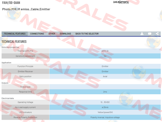FAIH/00-0AAN Micro Detectors / Diell (now Datasensing)