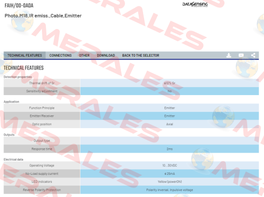 FAIH/00-0ADA Micro Detectors / Diell (now Datasensing)