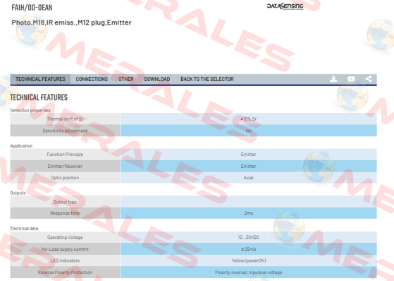 FAIH/00-0EAN Micro Detectors / Diell (now Datasensing)
