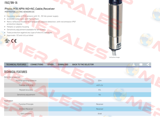 FAIZ/BN-1A Micro Detectors / Diell (now Datasensing)