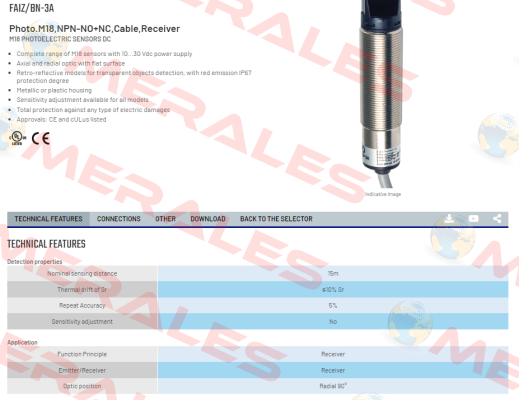FAIZ/BN-3A Micro Detectors / Diell (now Datasensing)
