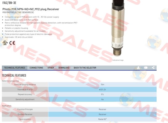 FAIZ/BN-3E Micro Detectors / Diell (now Datasensing)