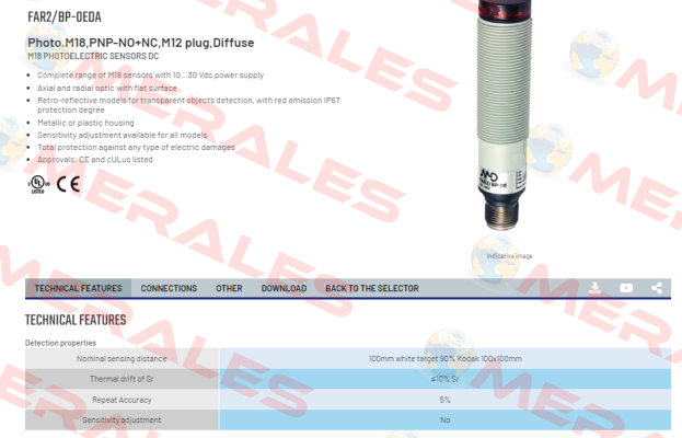 FAR2/BP-0EDA Micro Detectors / Diell (now Datasensing)