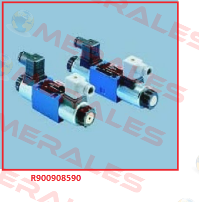 P/N: R900908590 Type: 4WE 6 D6X/EG24N9K4/B12 Rexroth