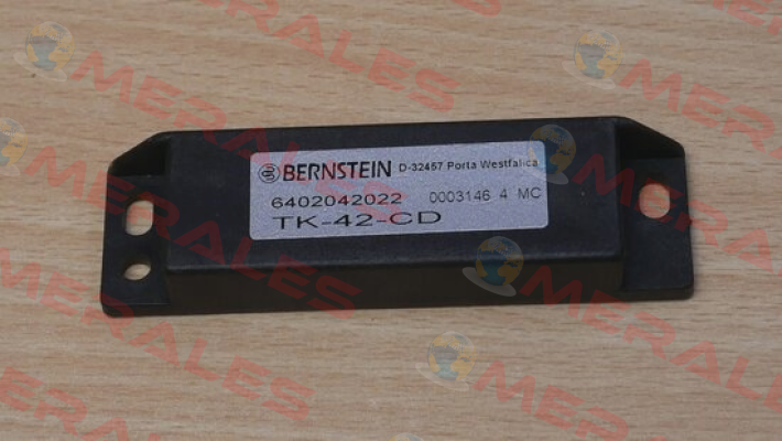Art.No.6402042022 Type: TK-42-CD                     C Bernstein