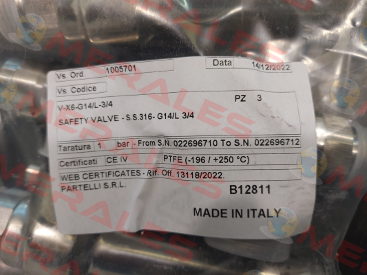 011397729 Nuova General Instruments