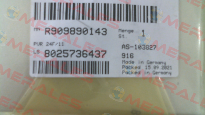 P/N: R909890143 Type: PVR 24F/11 Rexroth