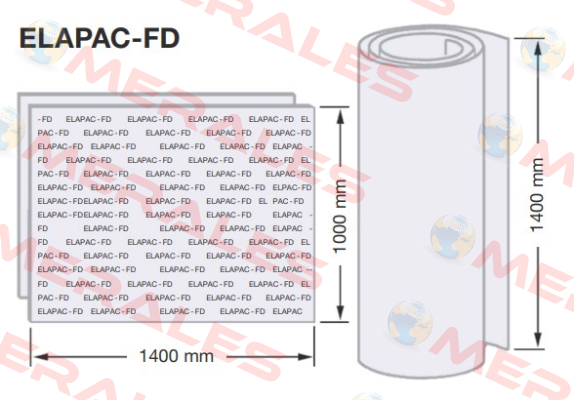 ELAPAC-Platte 2mm Elaflex