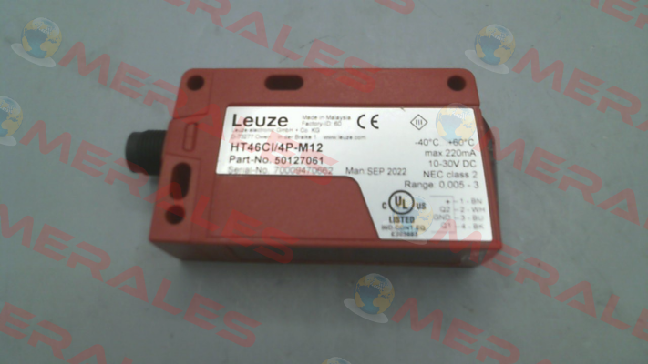 P/N: 50127061, Type: HT46CI/4P-M12 Leuze