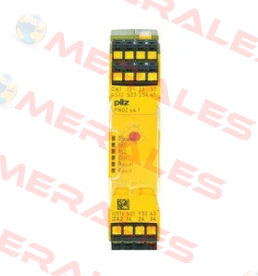 P/N: 750154 Type: PNOZ s4.1 48-240VACDC 3 n/o 1 n/c Pilz