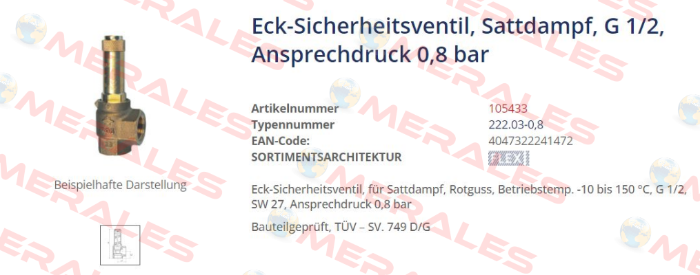 105433 / 222.03-0,8 Riegler