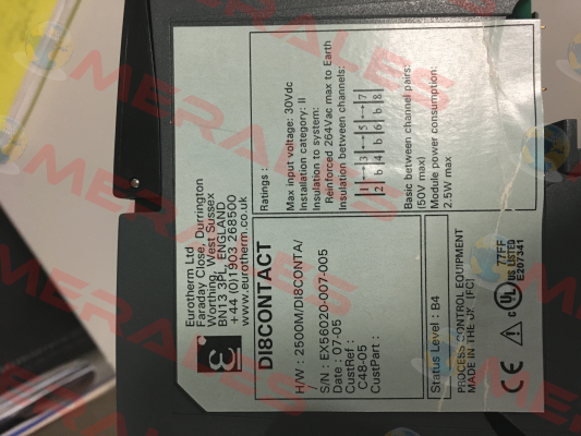 EX56020-007-005 Eurotherm