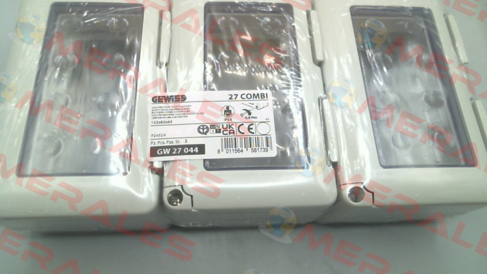 GW27044 (pack x3) Gewiss
