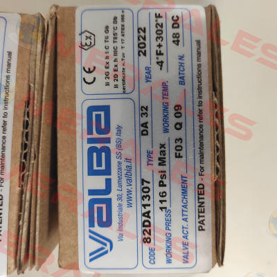 DA32 82DA1307 Valbia
