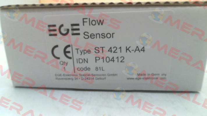 p/n: P10412, Type: ST 421 K-A4 Ege