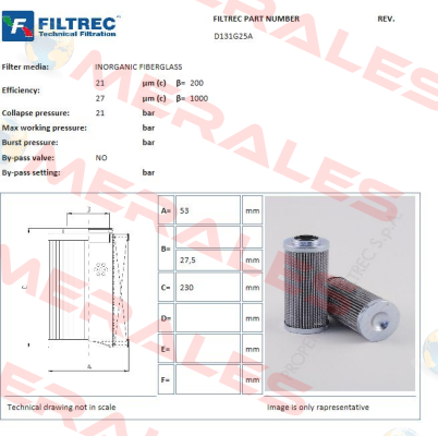 D131G25A Filtrec