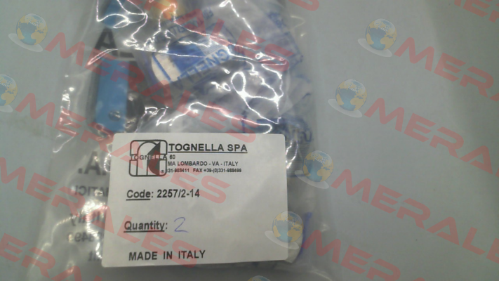 FT2257/2-14 (240-114-01000) Tognella