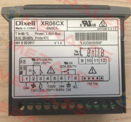 XR06CX-5N0C1 Dixell