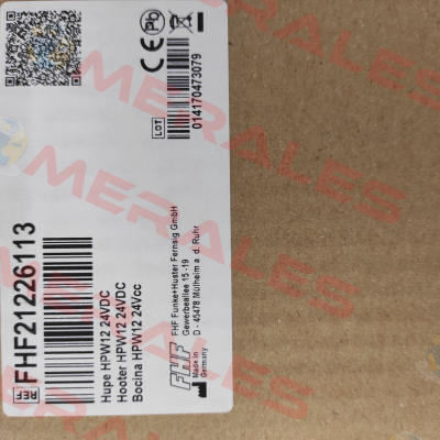 FHF21226113 / HPW1224VD FHF