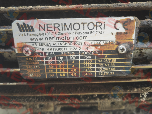 MR11G0011 Neri Motori