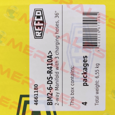 4661180 / BM2-6-DS-R410A Refco