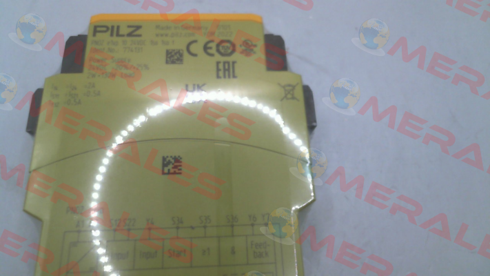 p/n: 774131, Type: PNOZ e1vp 10/24VDC 1so 1so t Pilz