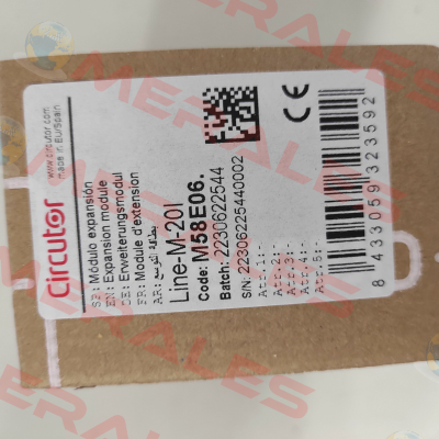 Nr. M58E06 Type LINE-M 20-I Circutor