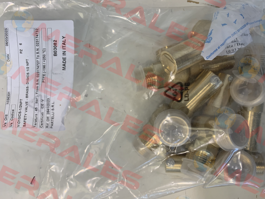 012204227, 7 G/S 28 bar Nuova General Instruments
