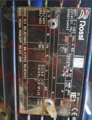 1150100900 / HB90 V230 Hz50/60 ,VA Rossi