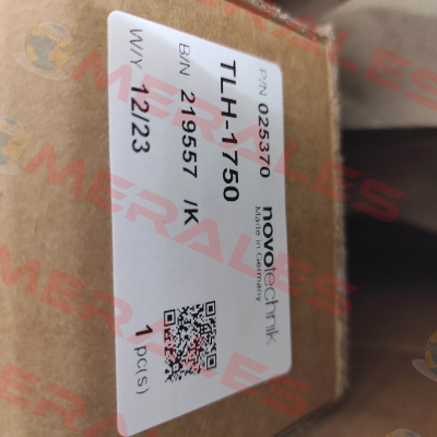 P/N: 400025370, Type: TLH-1750 Novotechnik