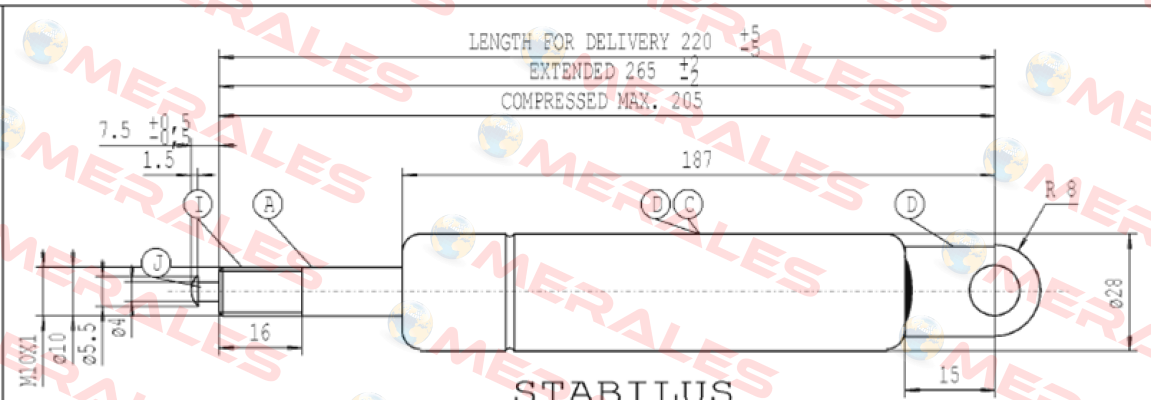 5231HD Stabilus