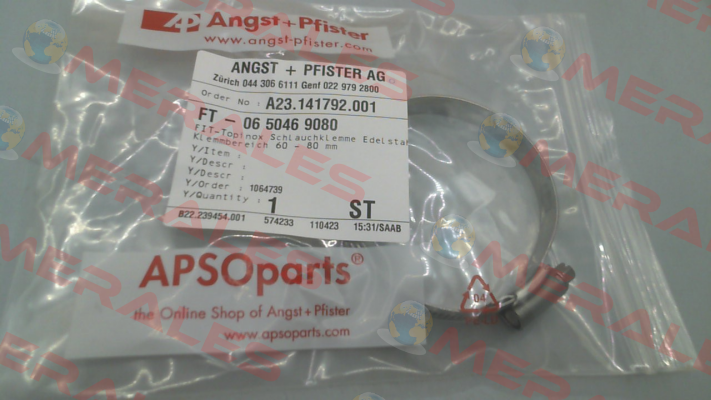 0650469080 Angst-Pfister