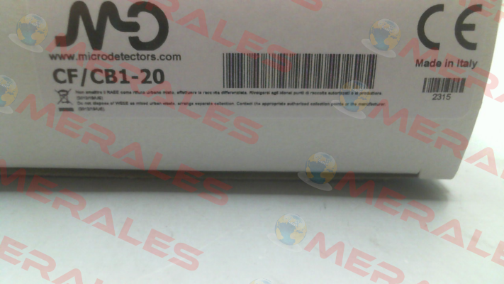 CF/CB1-20 Micro Detectors / Diell (now Datasensing)