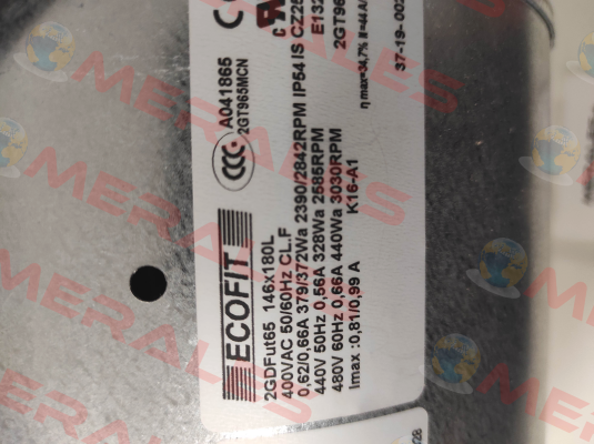 2GDFUT65 146X180L K16-A1-3 Ecofit