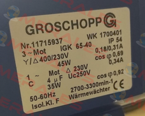 IGKU 65 40 Groschopp