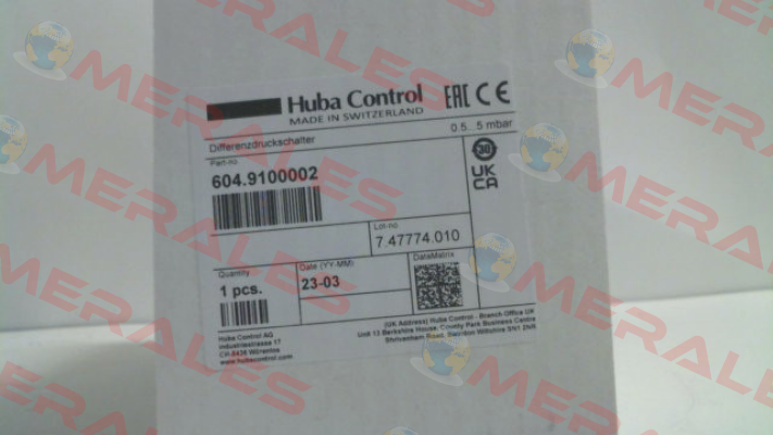 604.9100002 Huba Control