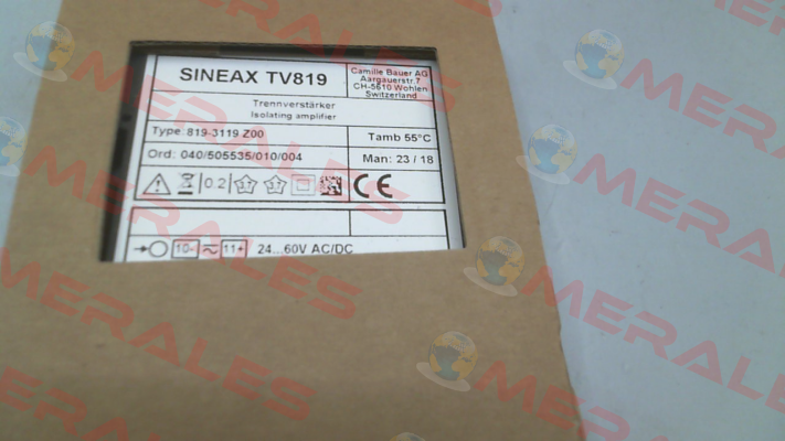 SINEAX TV819 / 819-311 Camille Bauer