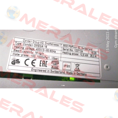 OMEGA 16 Condair