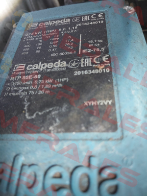 BTP 80E-60 Calpeda