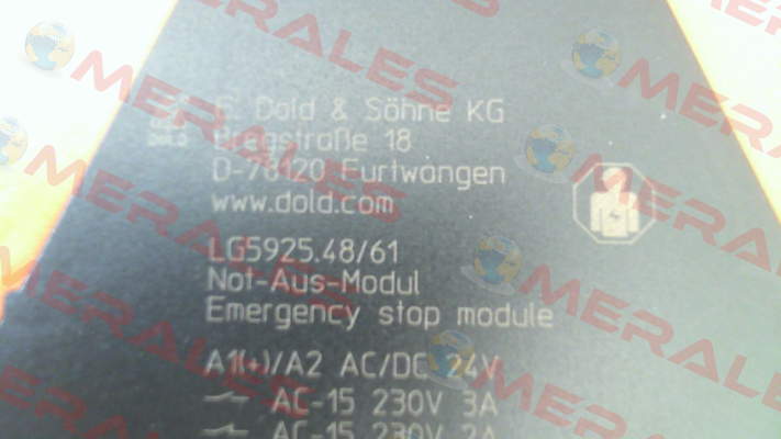 0061919 / LG5925.48/61 AC/DC24V Dold