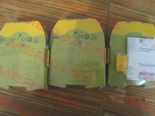 P/N: 750167 Type: PNOZ s7.1 24VDC 3 n/o  cascade Pilz