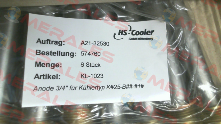 KL-1023 HS Cooler