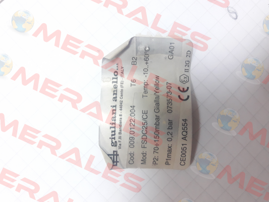 Model:FSDC25/CE Giuliani Anello