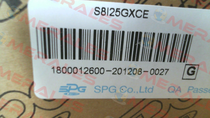 S8I25GXCE Spg Motor
