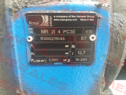 MR 2I 4 PC3E - 12.7 Rossi
